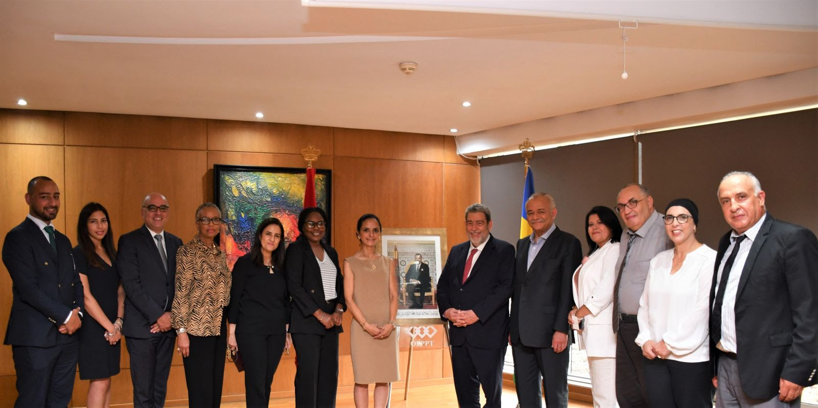 مكتب التكوين المهني يستقبل وفدا من سان فانسون وغرونادين لتباحث سبل التعاون المشترك