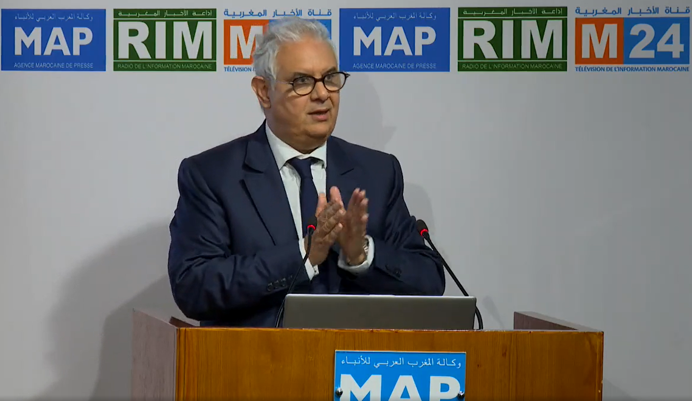 بركة: التساقطات تحسنت بـ96 % منذ شتنبر الماضي