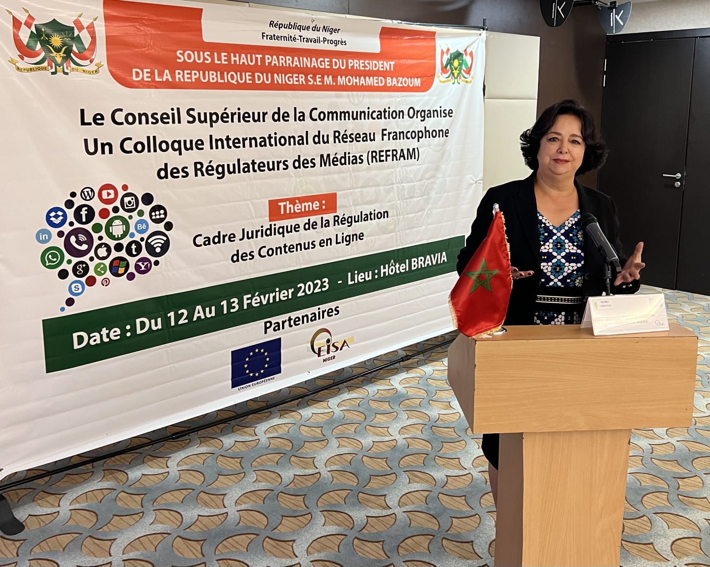 رئيسة "الهاكا" تدعو إلى تعزيز التربية على المواطنة الرقمية بأفريقيا