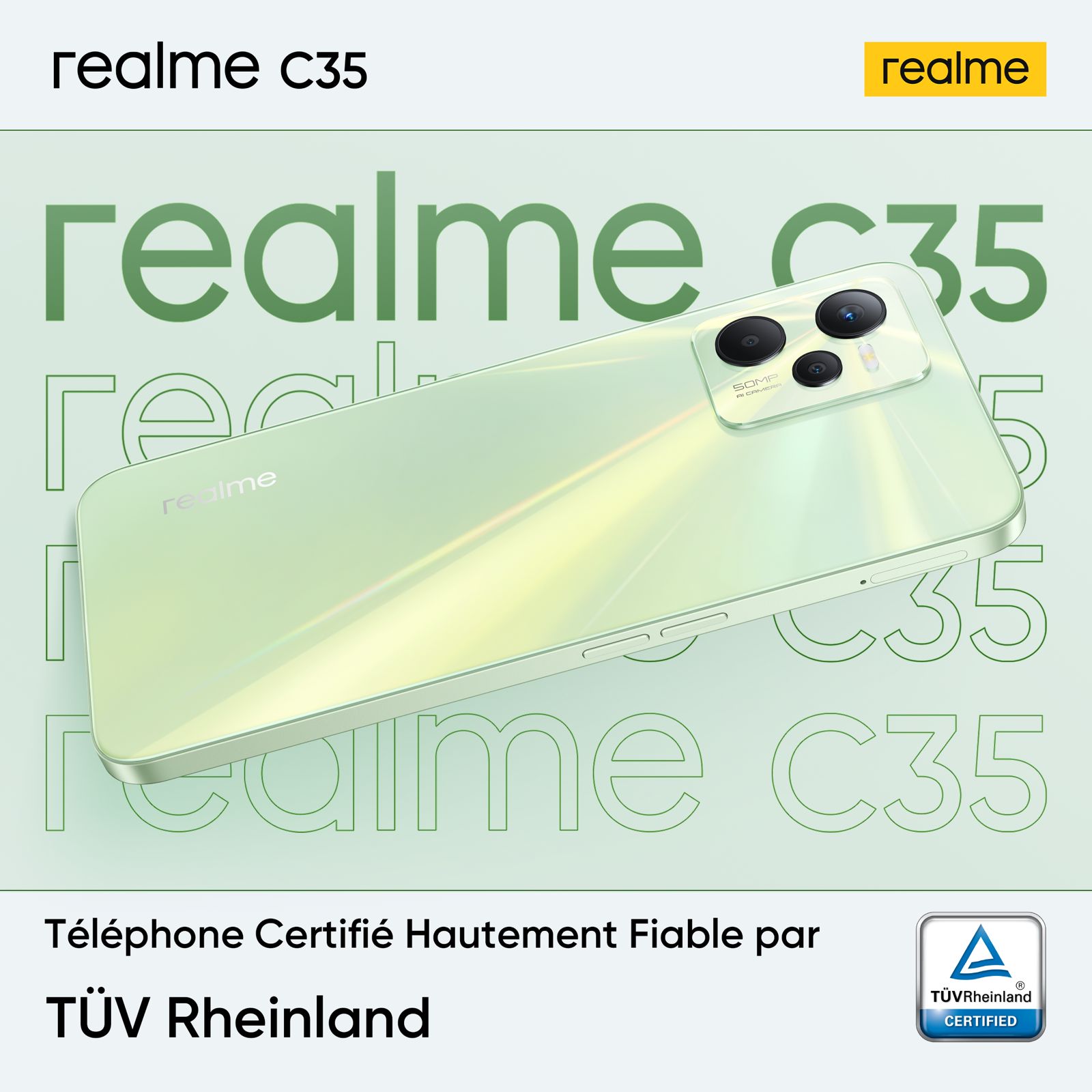 هواتف "ريلمي" تحصل على شهادة موثوقية عالمية