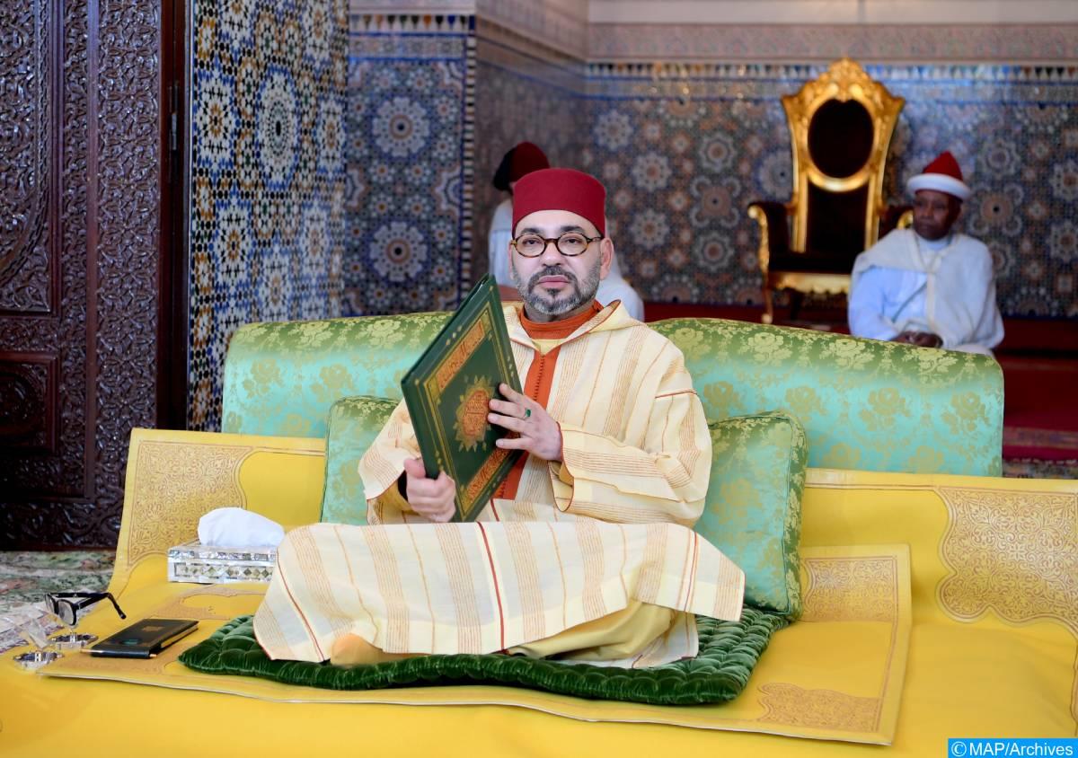 أمير المؤمنين يترأس إحياء ذكرى المولد النبوي الشريف بالقصر الملكي العامر بالرباط