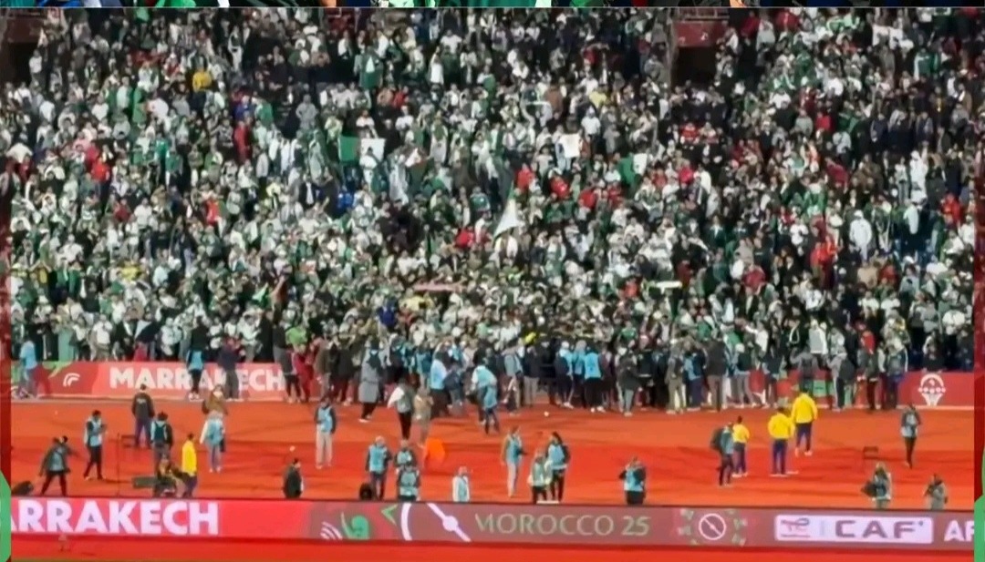 "الكاف" يفتح تحقيقا في أحداث الشغب المتعلقة بمباراة الجزائر ونيجيريا