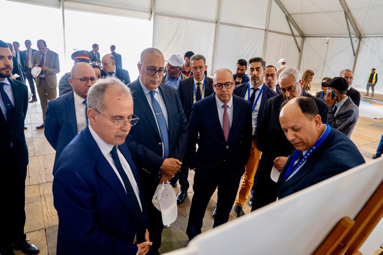 وزير الفلاحة يطلع على تقدم أشغال تهيئة موقع الملتقى الدولي للفلاحة