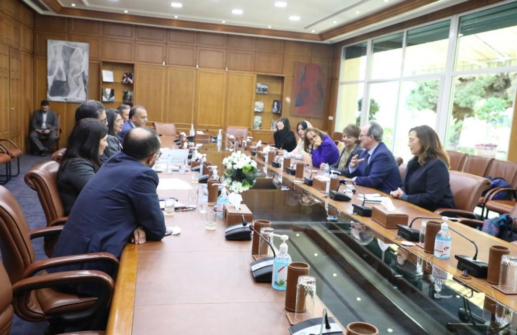 التعاون الاقتصادي والمالي يجمع فتاح العلوي بسفير الولايات المتحدة بالمغرب