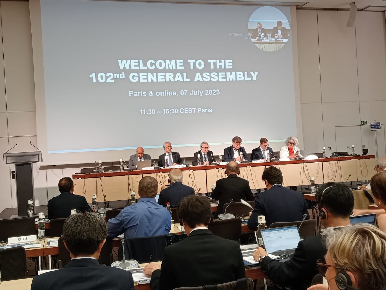 إعادة انتخاب الخليع نائبا لرئيس الاتحاد الدولي للسكك الحديدية