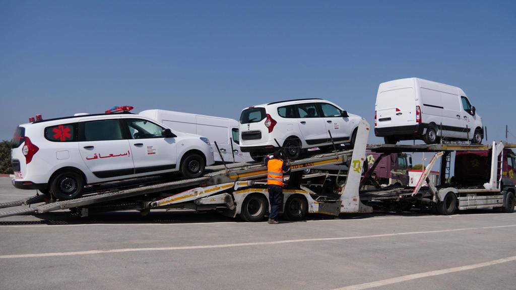 "رونو" المغرب تتبرع بمساعدات عينية لضحايا الزلزال