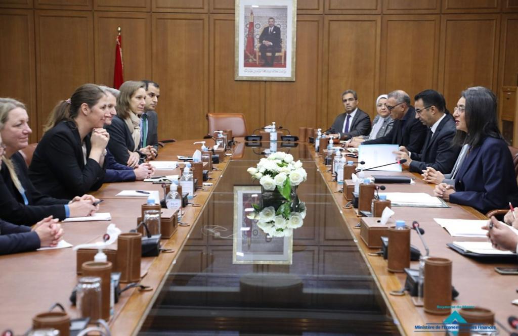 فتاح تبحث انتظارت المغرب من التعاون  المالي مع بنك التنمية الألماني