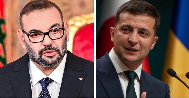 الملك يهنئ زيلينسكي بالعيد الوطني لأوكرانيا