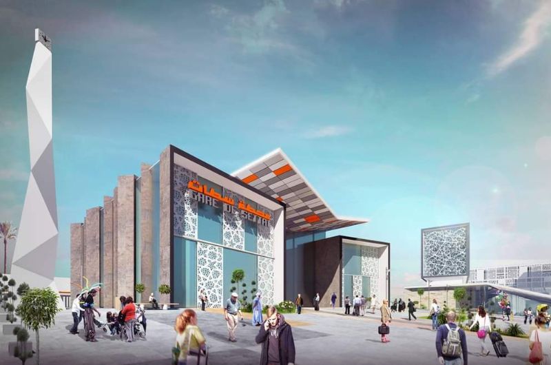 3 ملايير و420 مليون لإعادة بناء محطة القطار بسطات