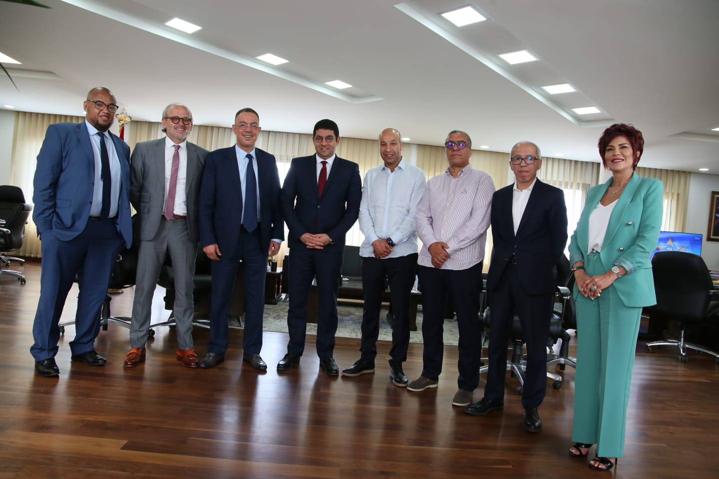 مواكبة الاستثمار والنهوض بالمقاولة الإعلامية يجمعان بنسعيد ولقجع بأعضاء الجمعية الوطنية للإعلام والناشرين