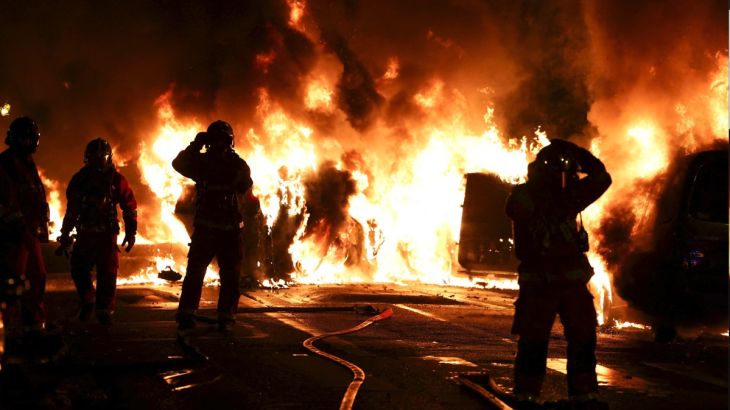 أحداث العنف في فرنسا.. السفارة الأمريكية بباريس تدعو رعاياها إلى توخي اليقظة