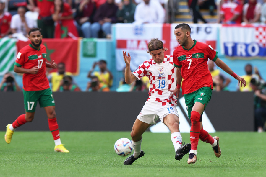 الشوط الأول بين المغرب وكرواتيا ينتهي بالتعادل السلبي