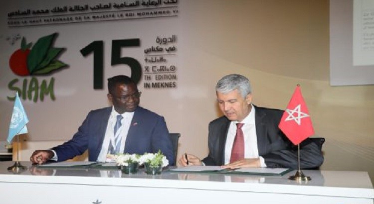 الصديقي يوقع اتفاقية للتعاون التقني مع "فاو"