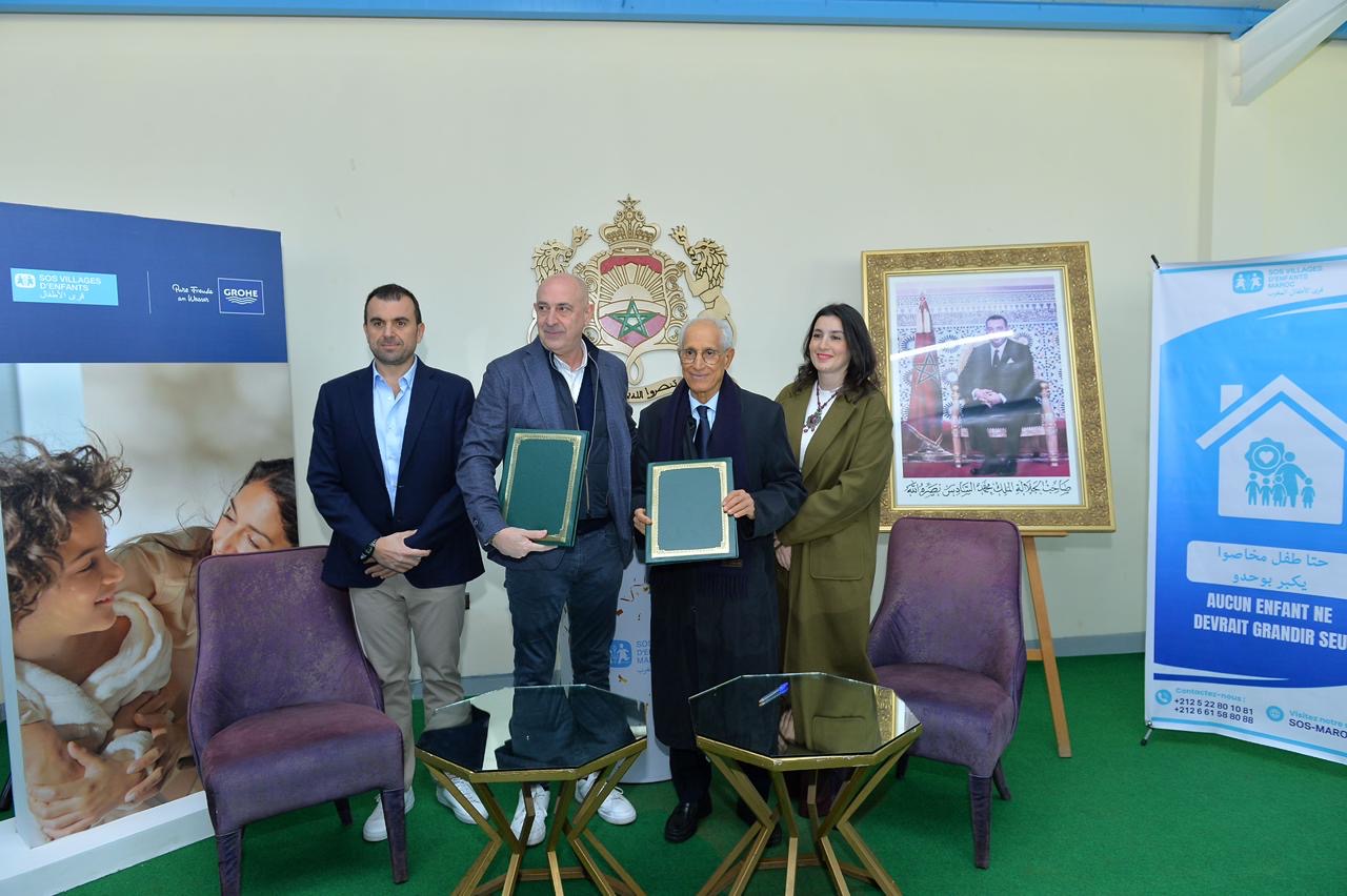 جروهي تجهز منزل أطفال SOS بدار بوعزة في إطار استثمار اجتماعي مستدام