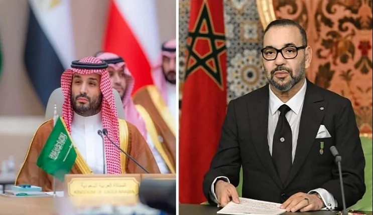 الملك محمد السادس يبعث رسالة خطية إلى ولي العهد السعودي الأمير محمد بن سلمان