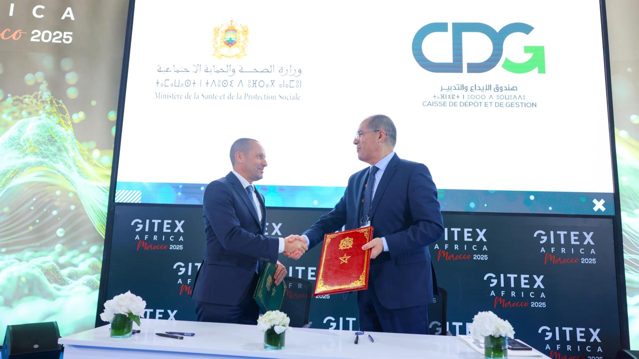 جيتكس 2025: صندوق الإيداع والتدبير ووزارة الصحة يسرعان رقمنة المنظومة الصحية