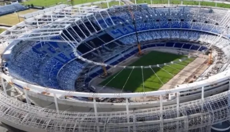 بتكلفة ناهزت 360 مليون دولار.. ملعب طنجة سيكون جاهزا نهاية شتنبر