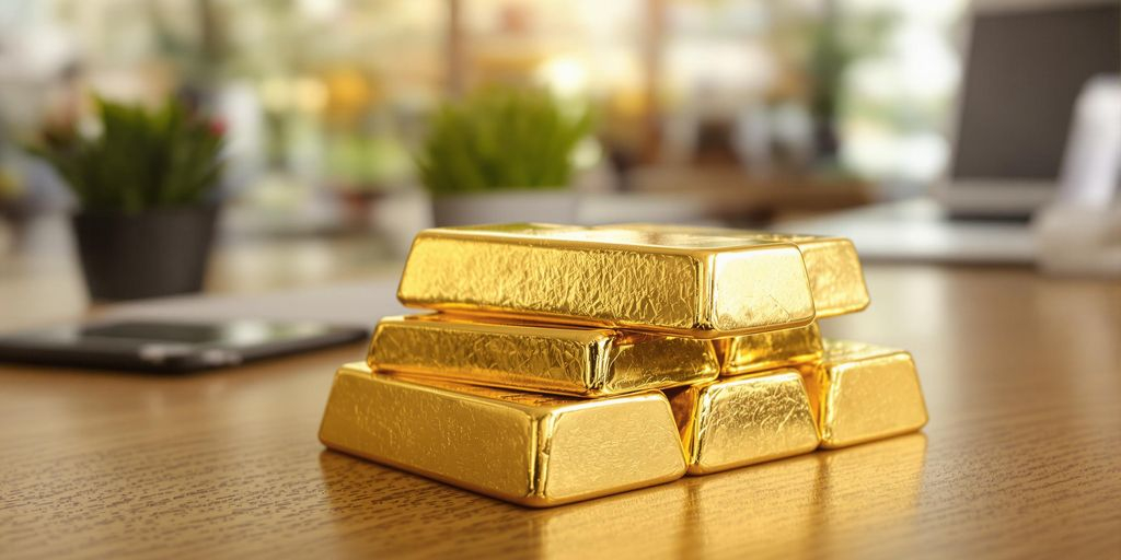 ارتفاع طفيف للذهب بدعم من تراجع الدولار وسط ضغوط السياسة النقدية