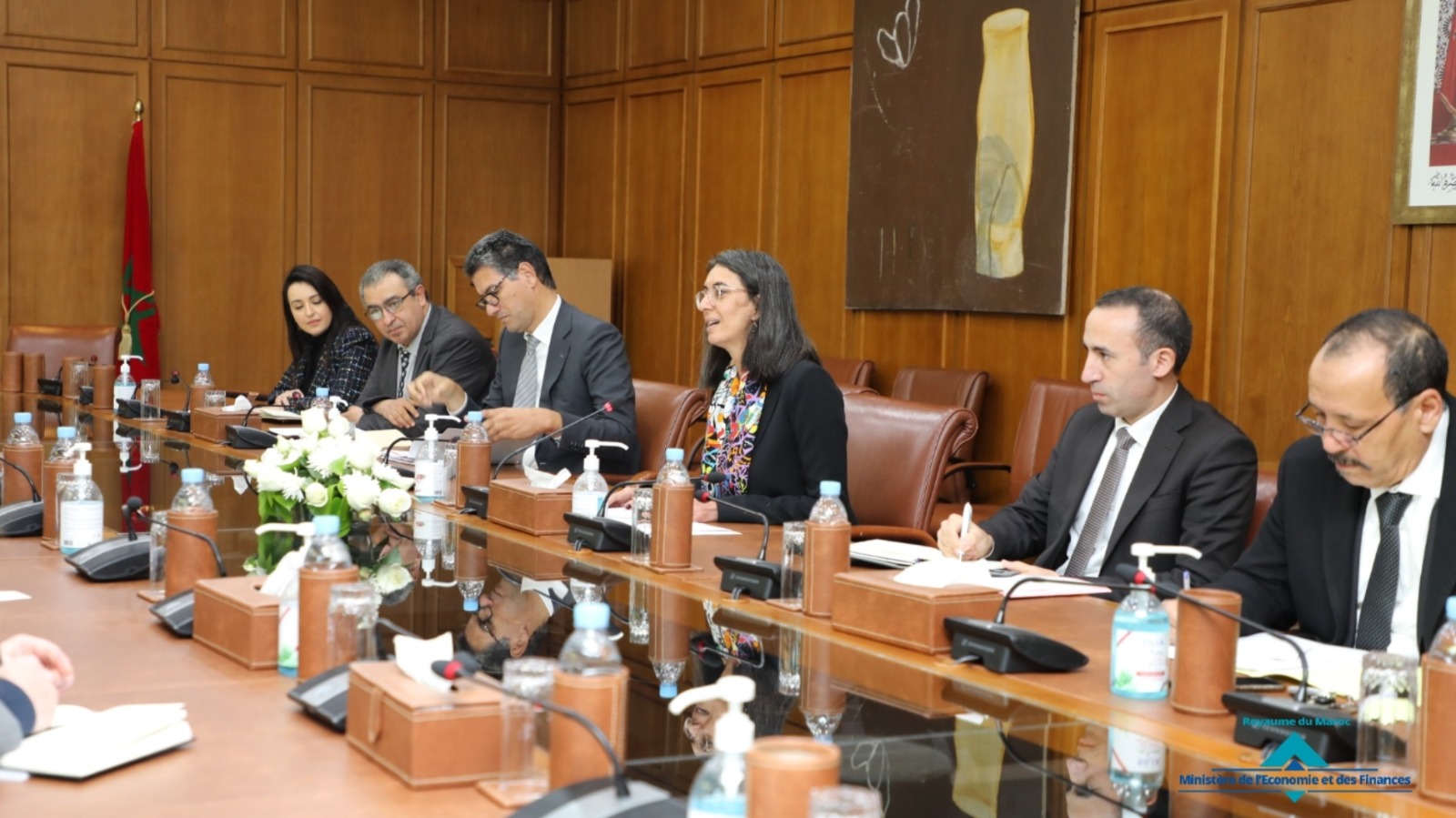 نادية فتاح تروج للاستثمار في الطاقات المتجددة أمام مسؤولي مؤسسة التمويل الدولية