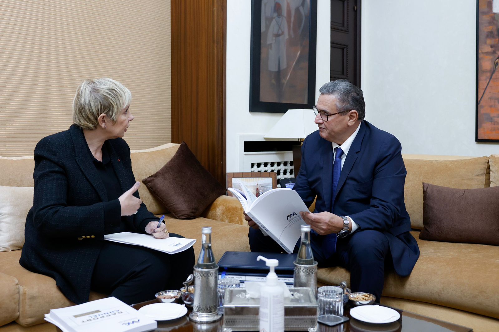 حيات تقدم التقرير السنوي للهيئة المغربية لسوق الرساميل برسم 2022