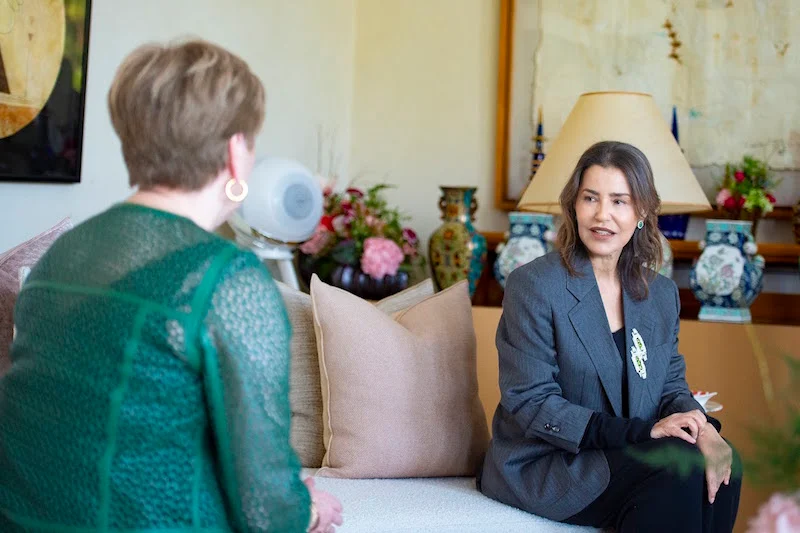 الأميرة لالة مريم تمثل الملك في حفل تتويج الملك تشارلز الثالث