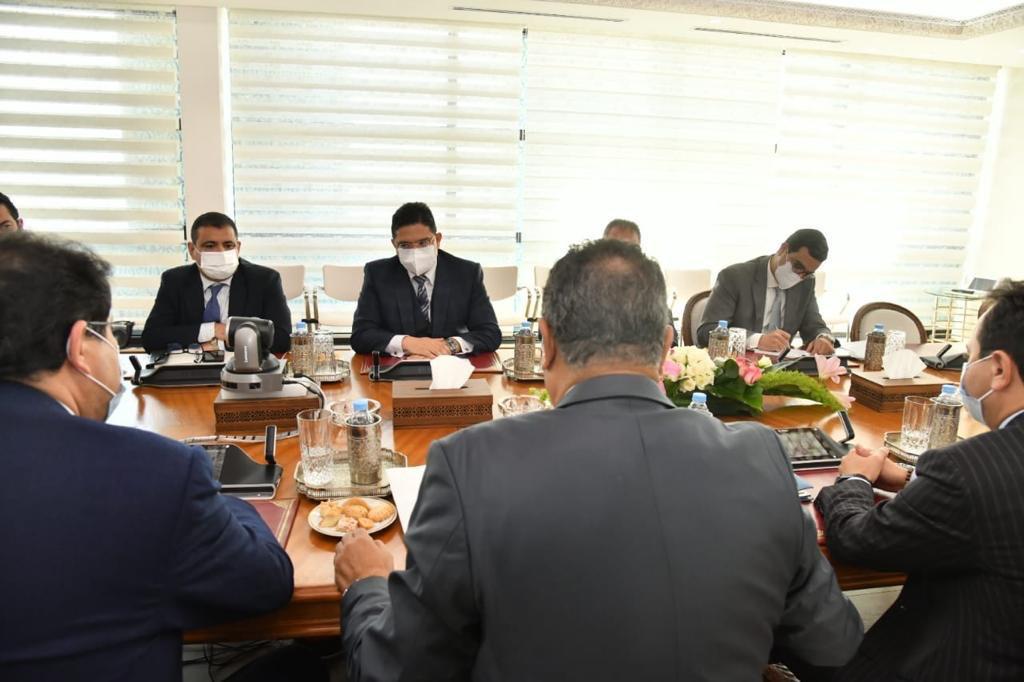 بوريطة يتباحث مع رئيس اللجنة البرلمانية المشتركة المغرب-الاتحاد الأوروبي