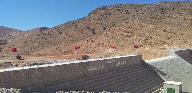 أشغال بناء سد كلميم تصل إلى مراحل متقدمة