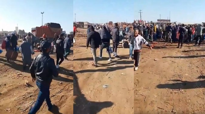 فوضى سوق ولاد جلول بالقنيطرة.. الدرك يوقف 9 مشتبه بهم