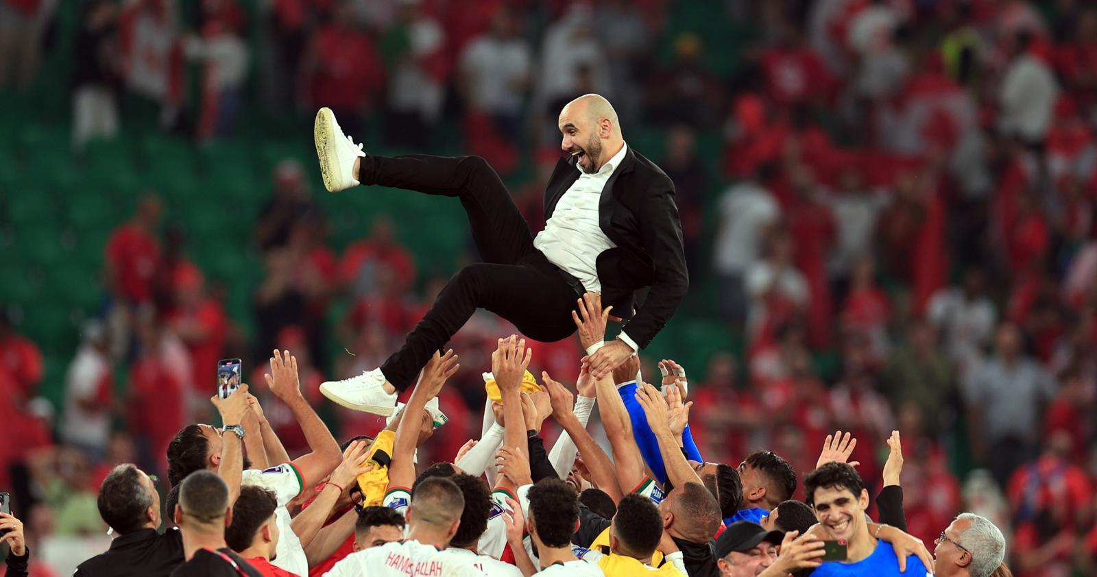 استقبال ملكي لأسود الأطلس بعد عودتهم من المونديال