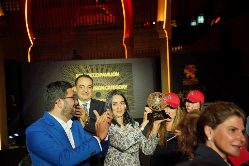 المغرب يتوج بالجائزة الذهبية لتصميم الرواق ضمن "إكسبو دبي" 2020